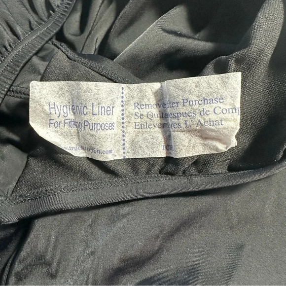 NWT Longitude Black Muli-Color One Piece Swimsuit. Sz: 14 - Picture 8 of 8